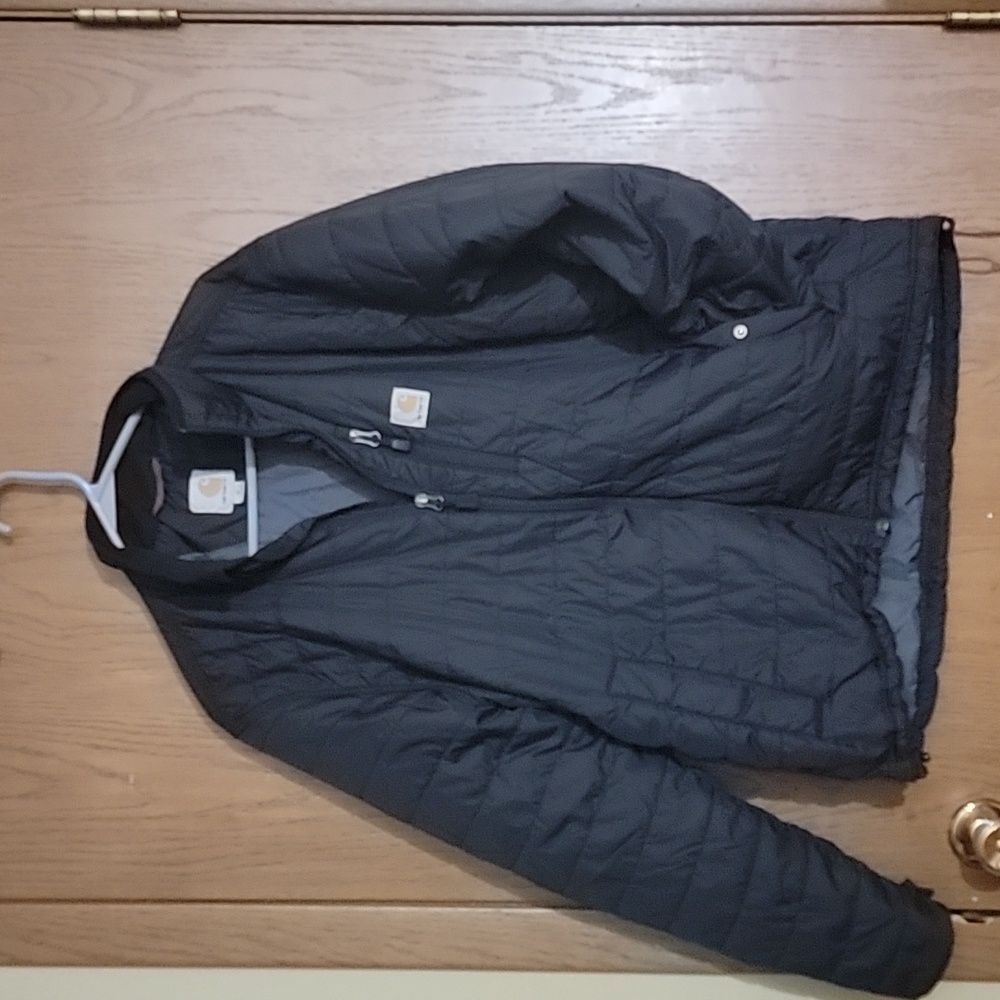 Carhartt black lightweight jacket, sz Men's Med